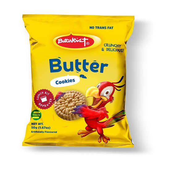 Butterkist Butter Cookies 50g Butterkist Butter Cookies 50g