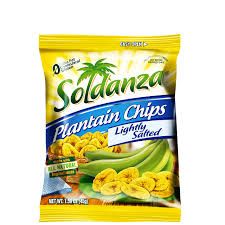 Soldanza Plantain Chips Salted 45g
