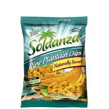 Soldanza Ripe Plantain Chips 42g Soldanza Ripe Plantain Chips 42g