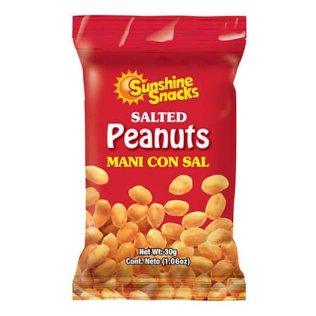 Sunshine Snacks Salted Peanuts 30g