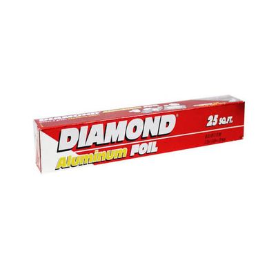 Diamond Aluminum Foil 25ft Diamond Aluminum Foil 25ft