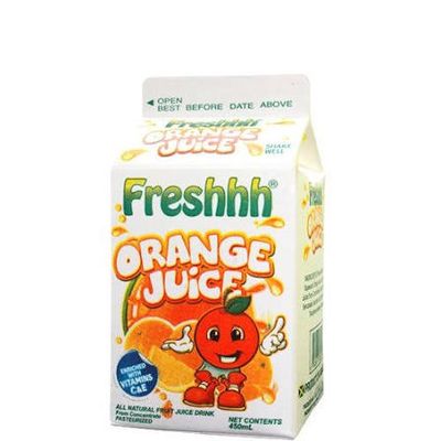 Freshhh Orange Juice 450ml