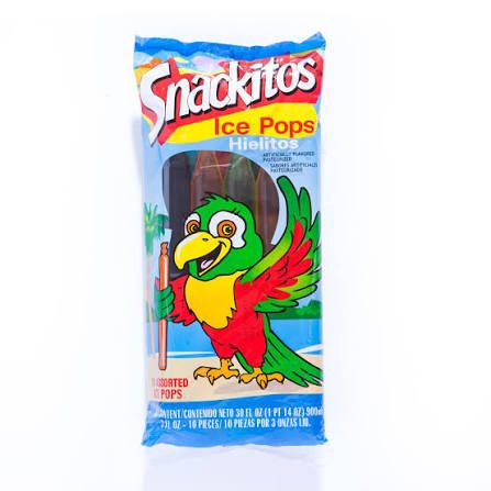 Snackitos Ice Pop 10 Pack