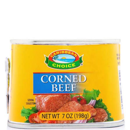 Caribbean Choice Corned Beef 198g