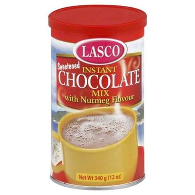 Lasco Tin Instant Chocolate Mix 12oz