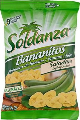 Soldanza Banana Chips 36g