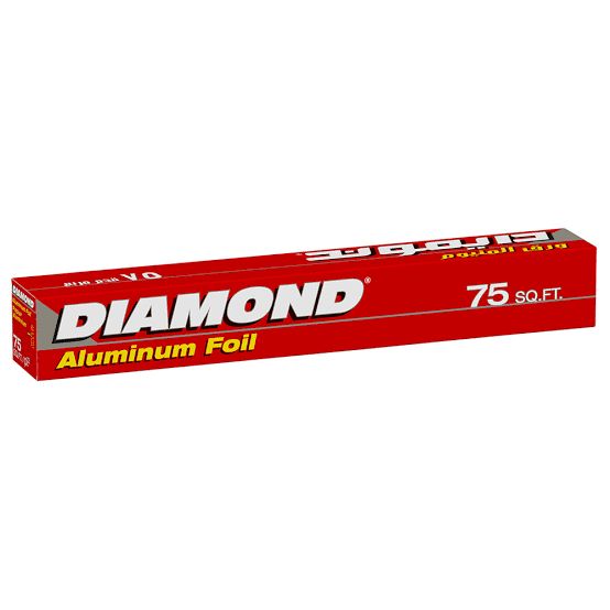 Diamond Aluminum Foil 75ft
