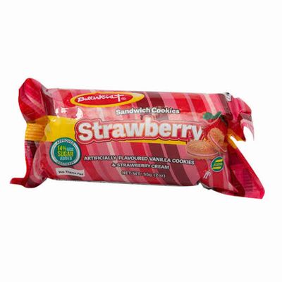 Butterkist Strawberry Sandwich Cookies