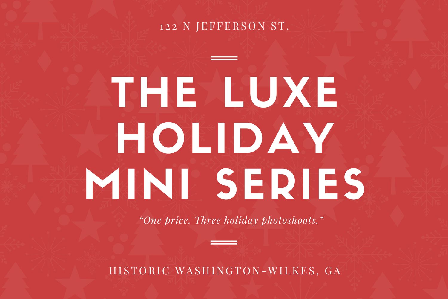 The Luxe Holiday Mini Series