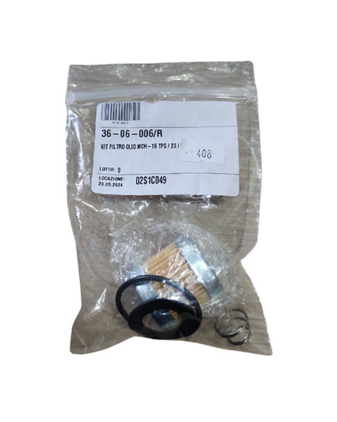 KIT FILTRO OLIO MCH-16 TPS / 23 / 36