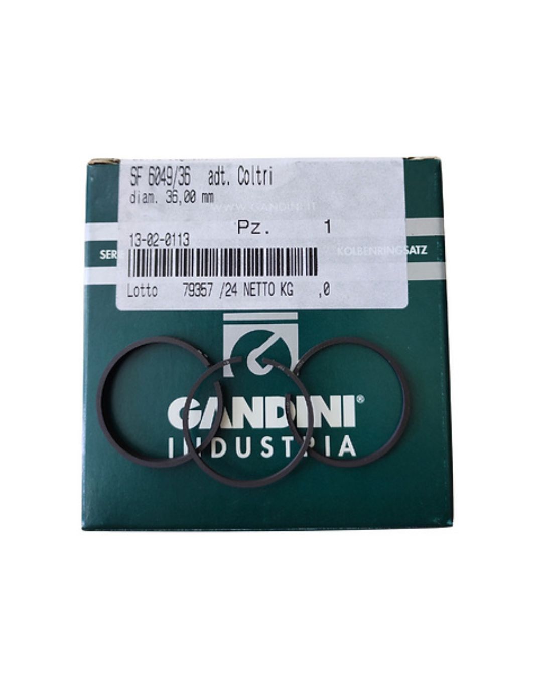Piston Rings DIA 36mm Second StageMCH-16
