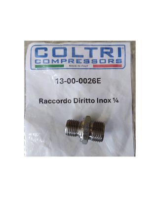 STRAIGHT FITTING 1/4 G -TUBO 10MM ERMETO