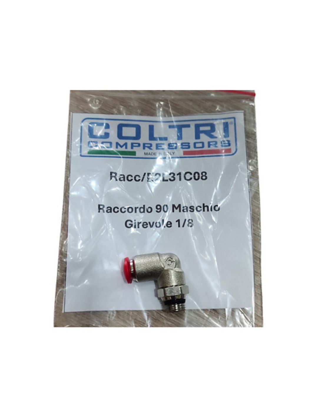 TURNING FITTING 90¬∞ 1/8 NPT TUBE √ò6