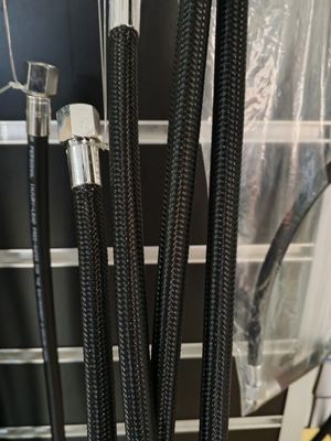 LP Hose 3/8 SFX Black 65cm w/0 Hose P