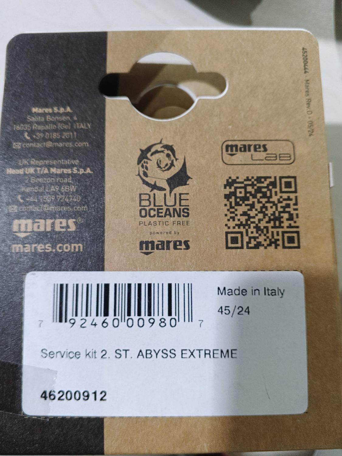 Service Kit 2 st. Abyss Extreme