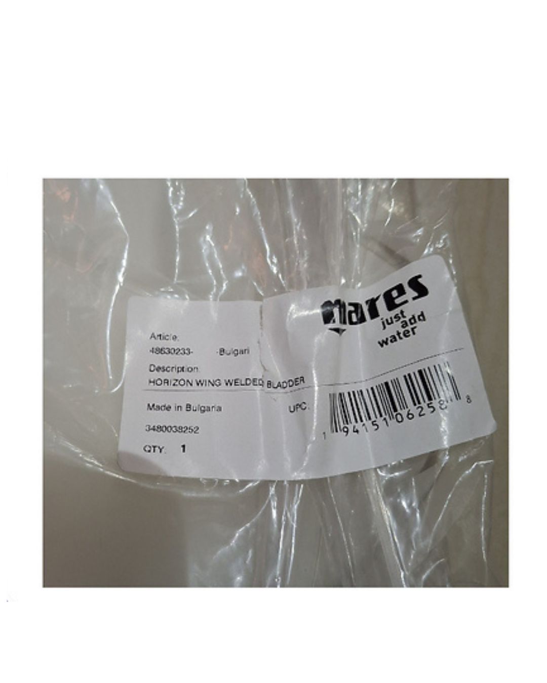 Horizon Wing Welded Bladder