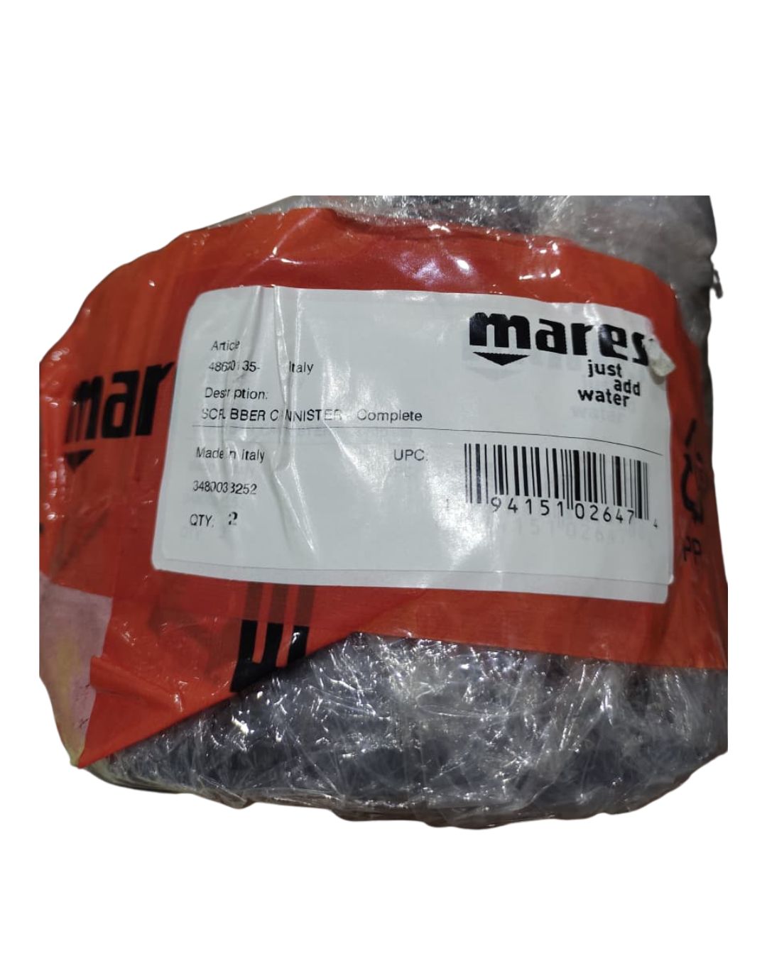 SCRUBBER CANISTER - COMPLETE