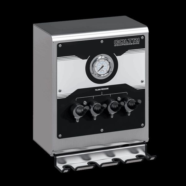 Charging Panel With 4 Taps Stainless Steel