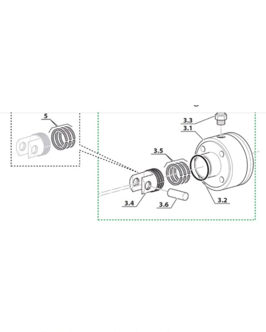 3rd Stage Cylinder Kit MCH-6