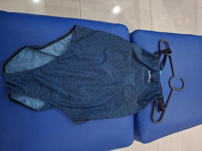 Woman Swim Suit Blue Navy