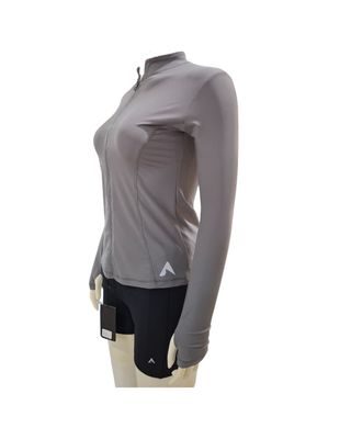 FlexCurrent Rashguard Female Pebble Gray