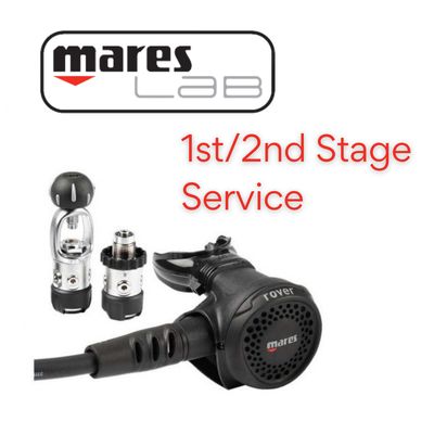 Regulator Service 1st/2nd Stage Mares Lab