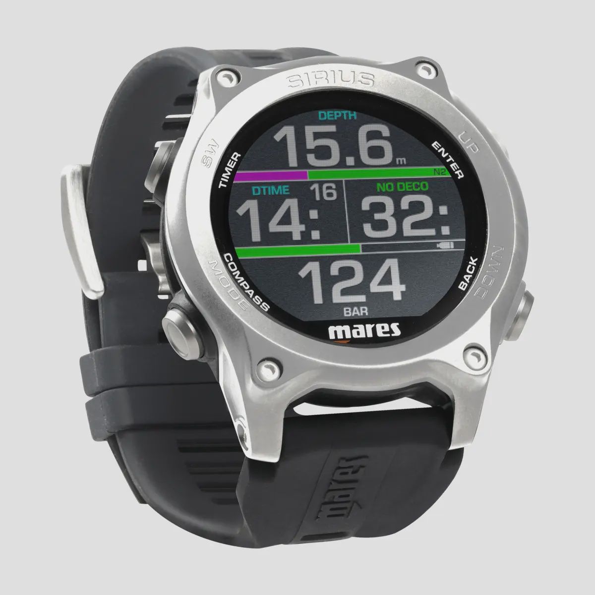 Dive Computer Sirius, Colour: Silver