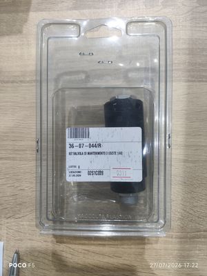 MANTAINING PRESSURE VALVE 1/4