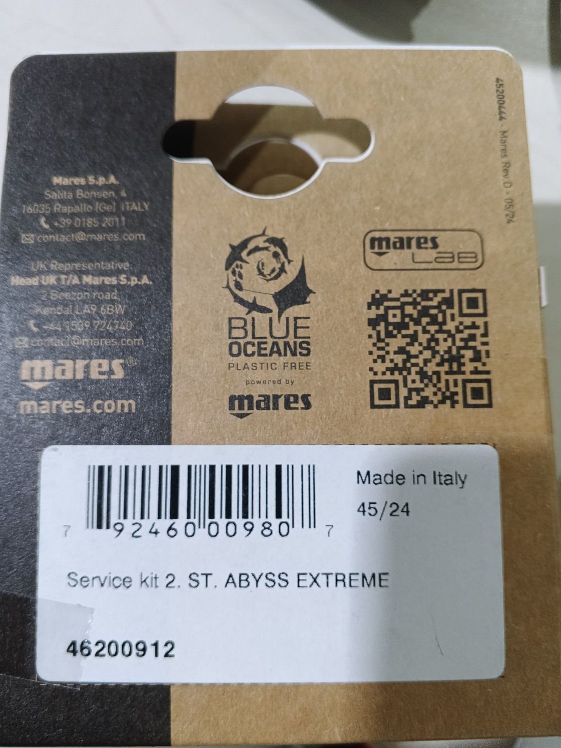Service Kit 2 st. Abyss Extreme