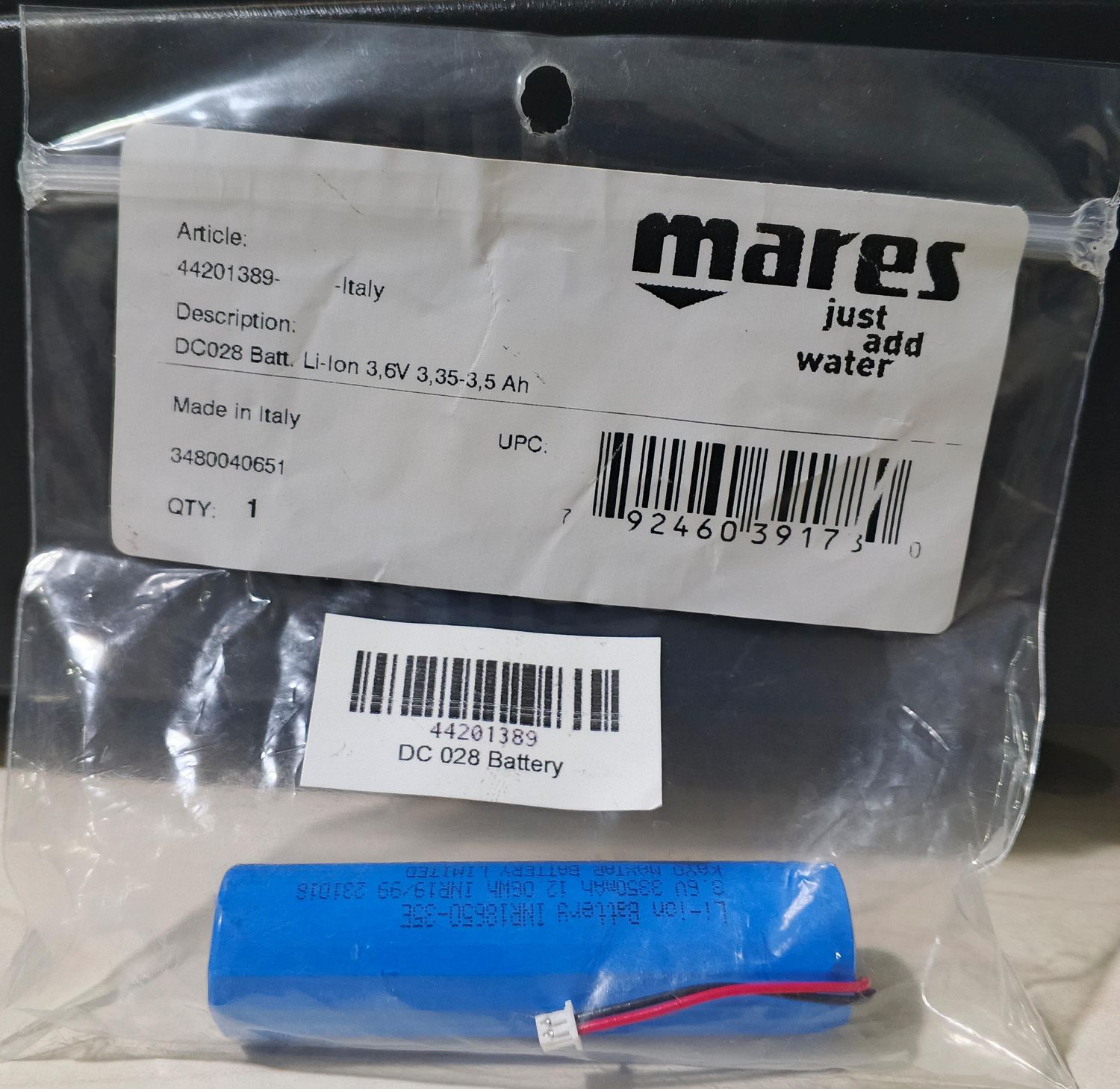 DC 028 Battery