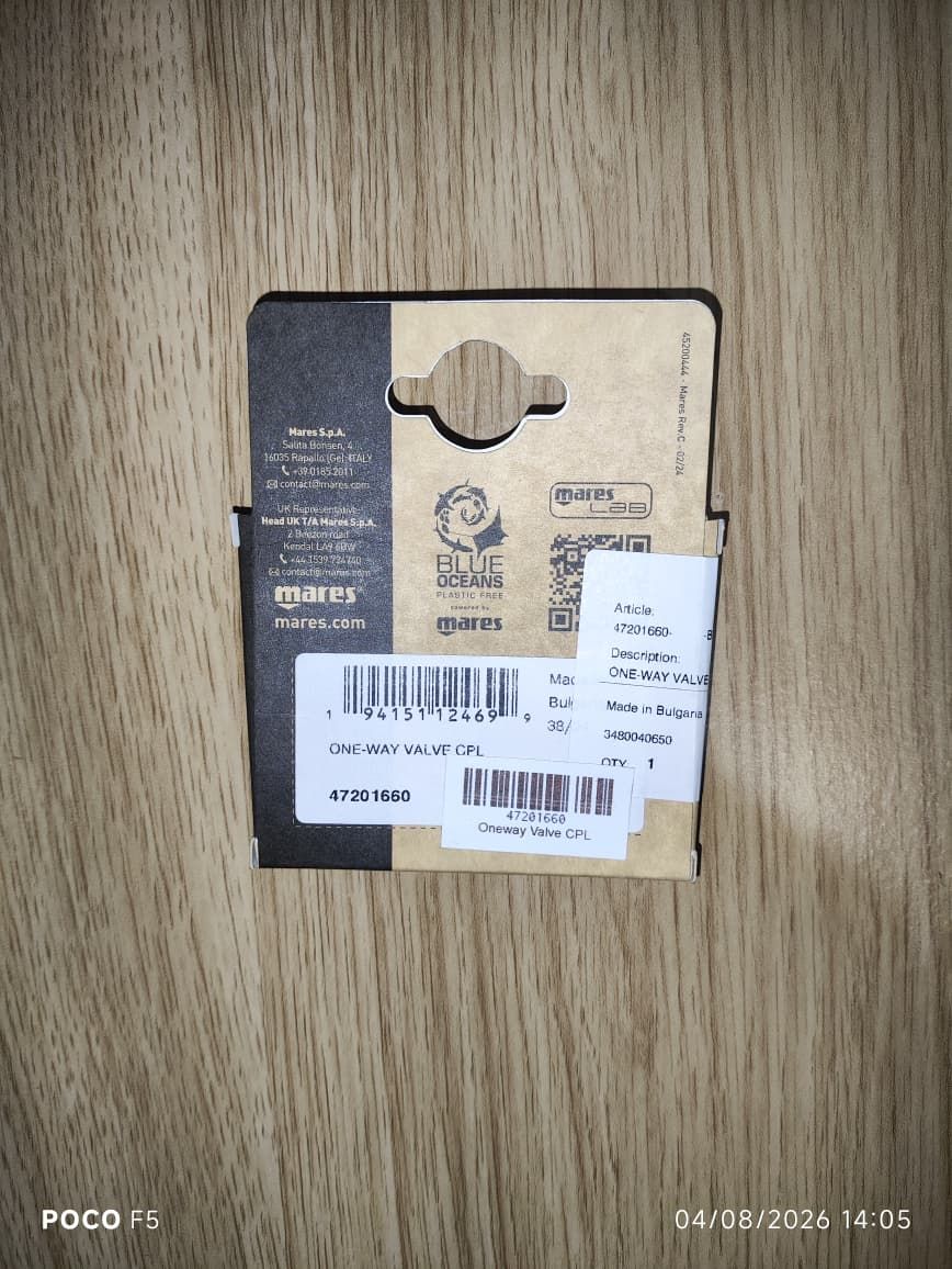 Oneway Valve CPL