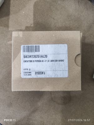 POWER CONTACTOR AC-3 17A 7.5KW