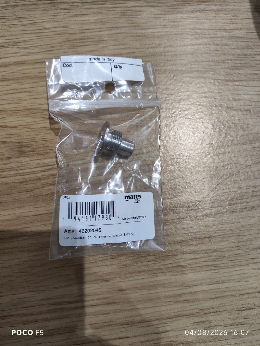 HP Chamber 50N, Chrome Plated