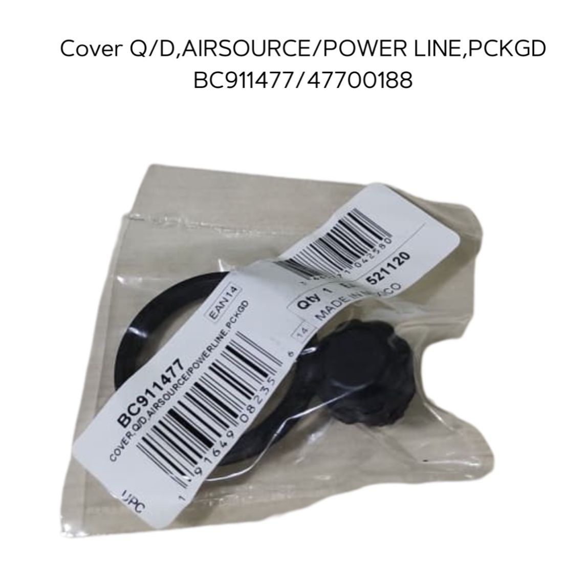 COVER, QD FITTING