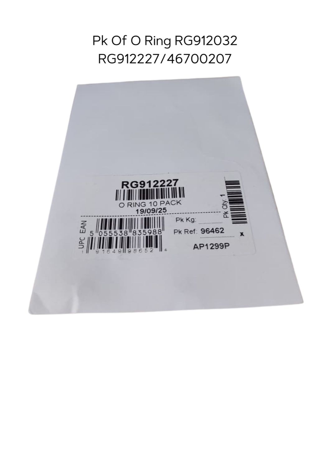 O RING RG912032 (1PC)