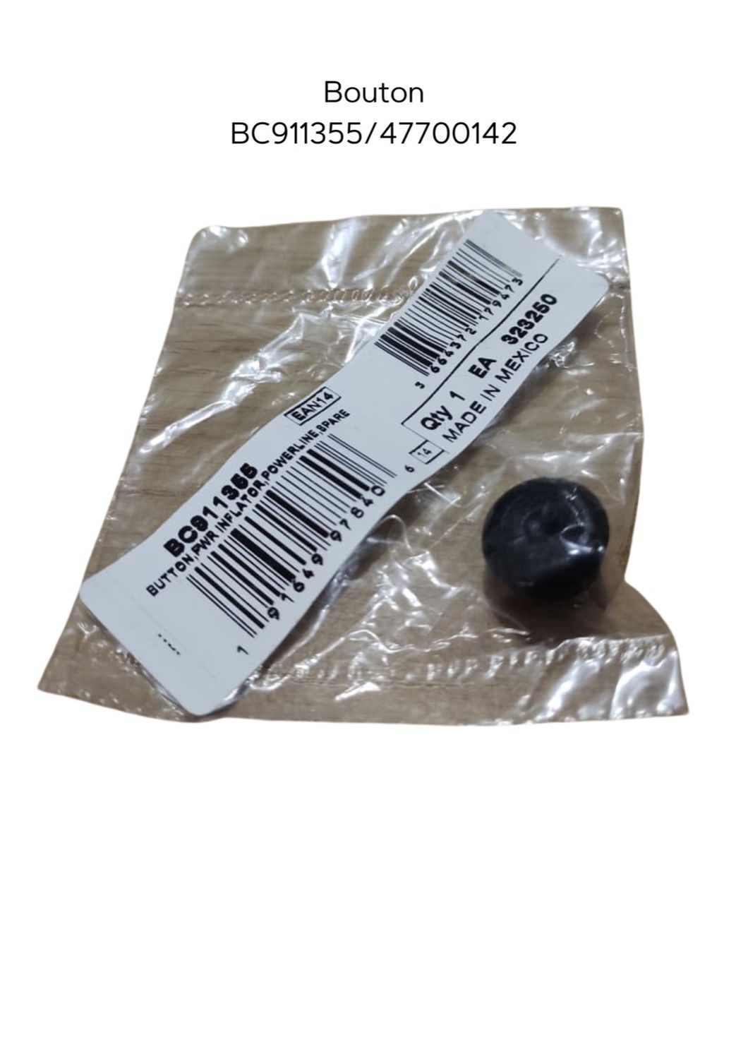 BUTTON,POWER INFLAT,POWERLINE