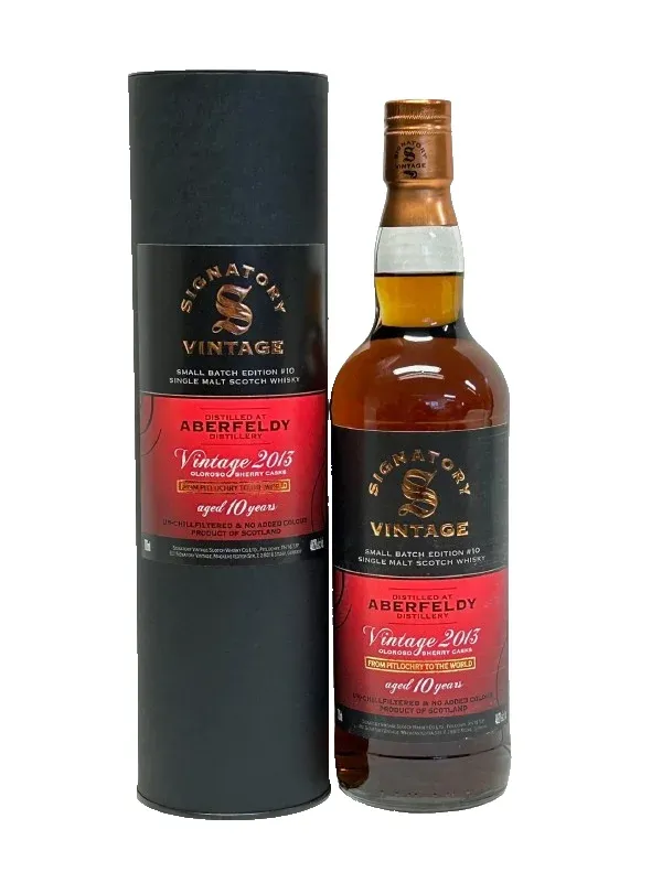 Signatory Vintage Small Batch Edition #10 Aberfeldy 2013 10 jaar