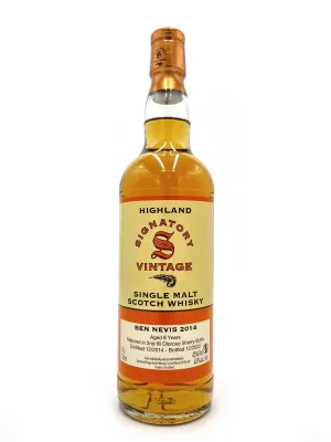 Signatory Vintage Ben Nevis 8 jaar 2014