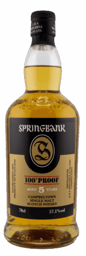 Springbank 5 jaar 100 Proof