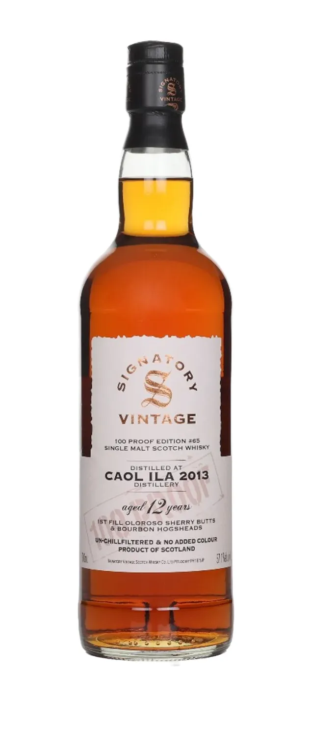 Signatory 100 Proof Edition #65 Caol Ila 12 jaar 2013