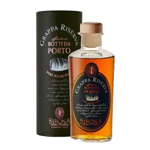 Grappa Sibona Riserva Port Wood Finish Nebbiolo