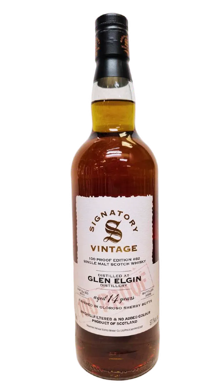 Signatory 100 Proof Edition #82 Glen Elgin 14 jaar 2011