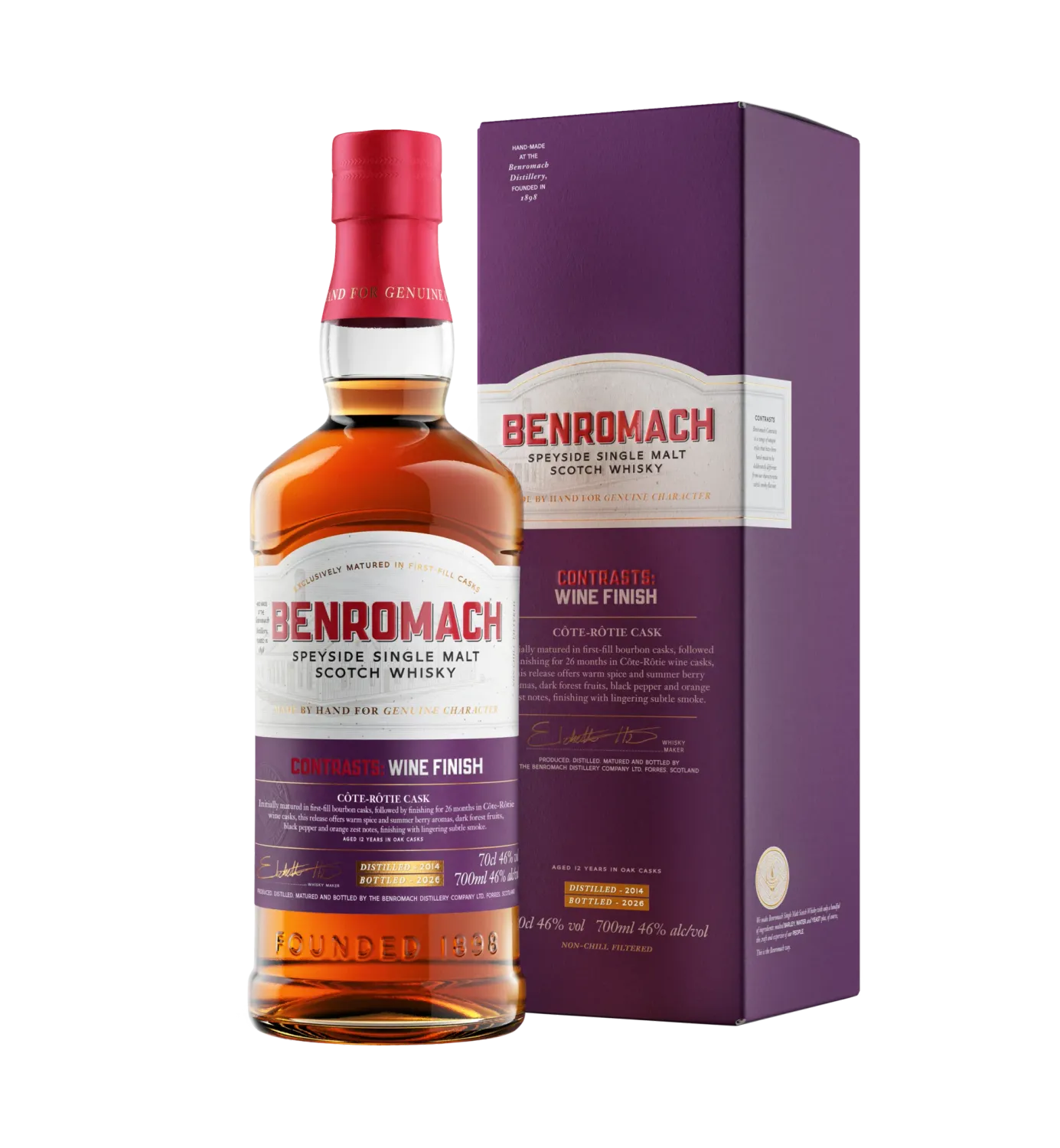 Benromach 12 Jaar Côte-Rôtie Cask