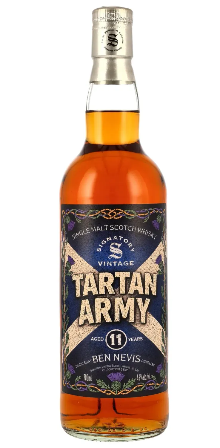 Signatory Ben Nevis Tartan Army 11 jaar