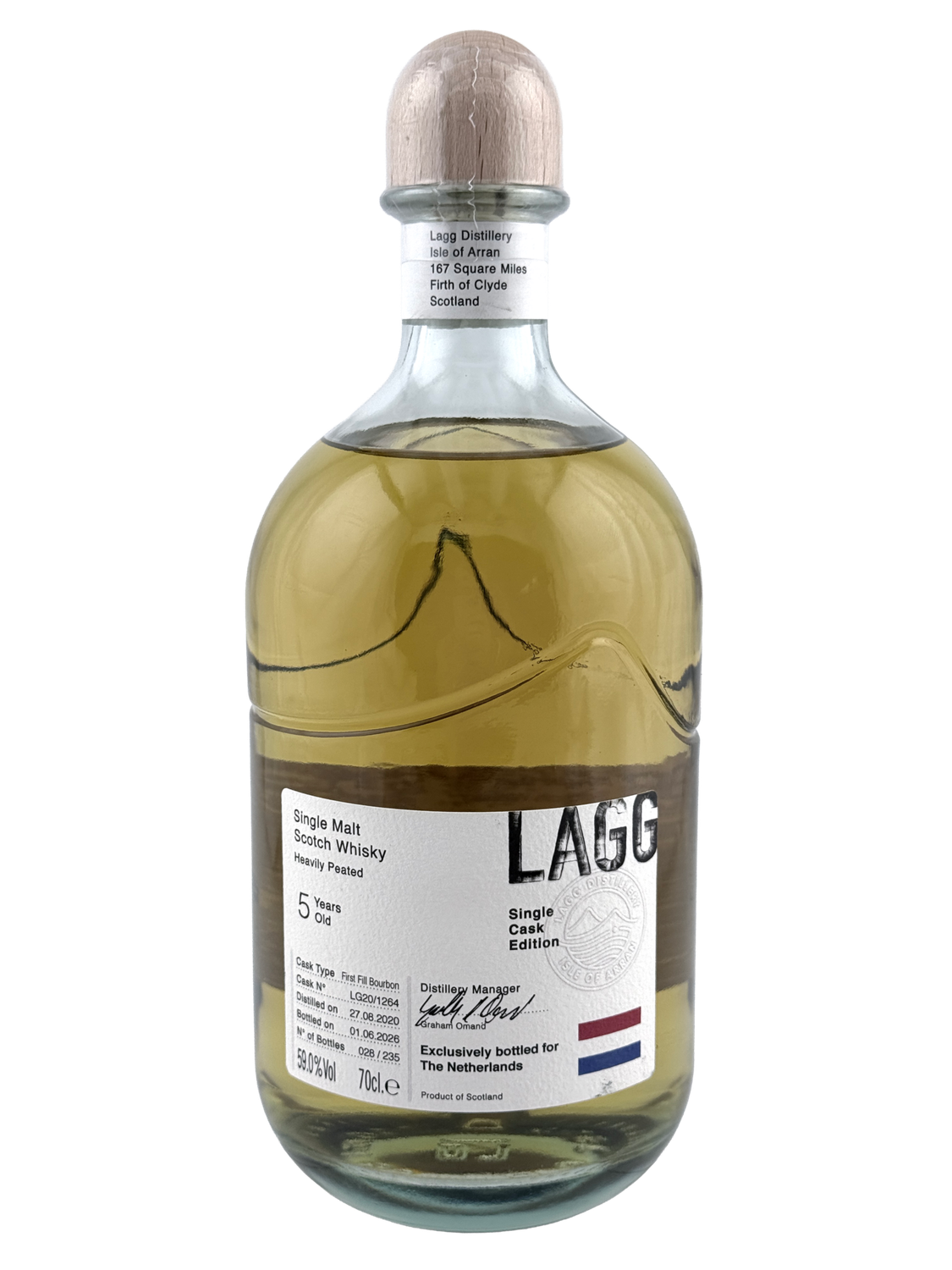 Lagg Single Cask 5 jaar