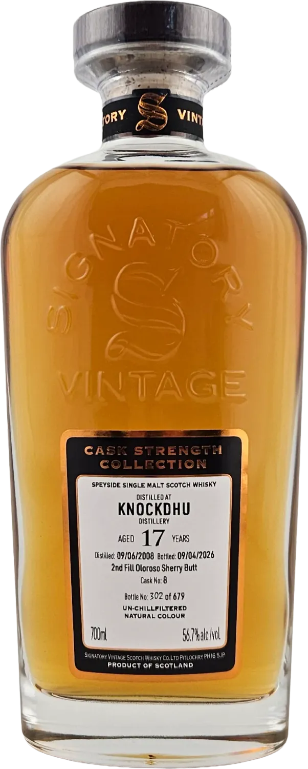Signatory Knockdu 17 Jaar 2008 Cask Strength