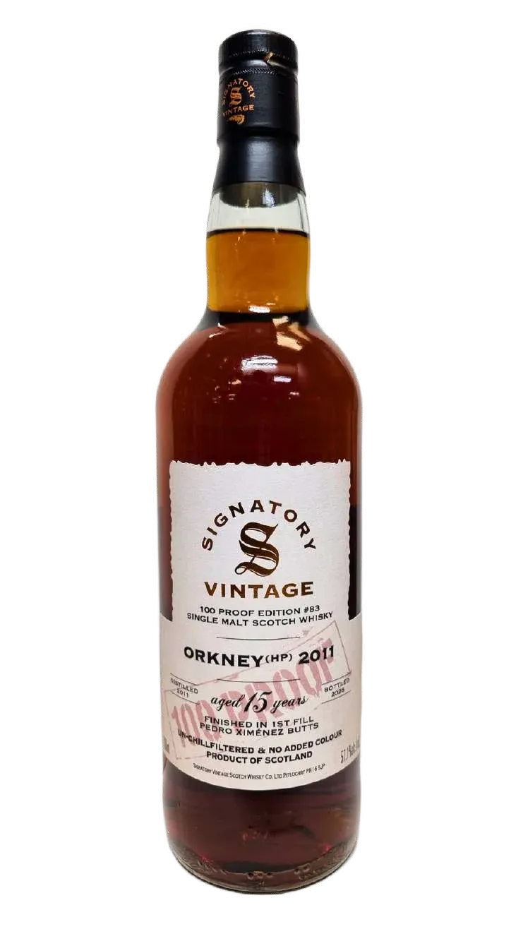 Signatory 100 Proof Edition #83 Orkney (HP) 15 jaar 2011