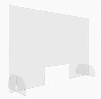 Staand Plexiglas Scherm | 100 x 75 cm