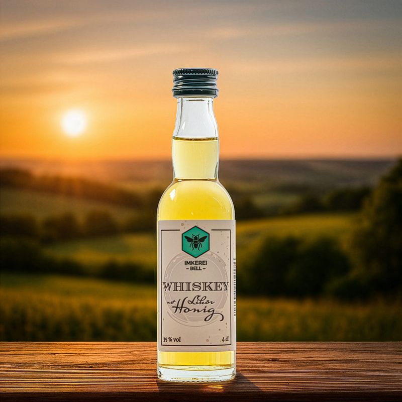 Whiskeylikör mit Honig