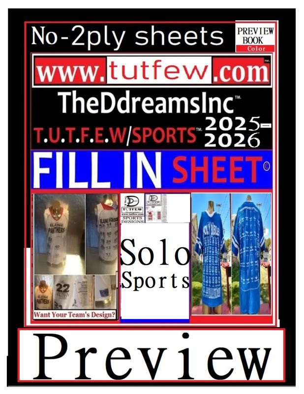 TheDdreamsInc's T.U.T.F.E.W./Solo Sports Preview Download book.